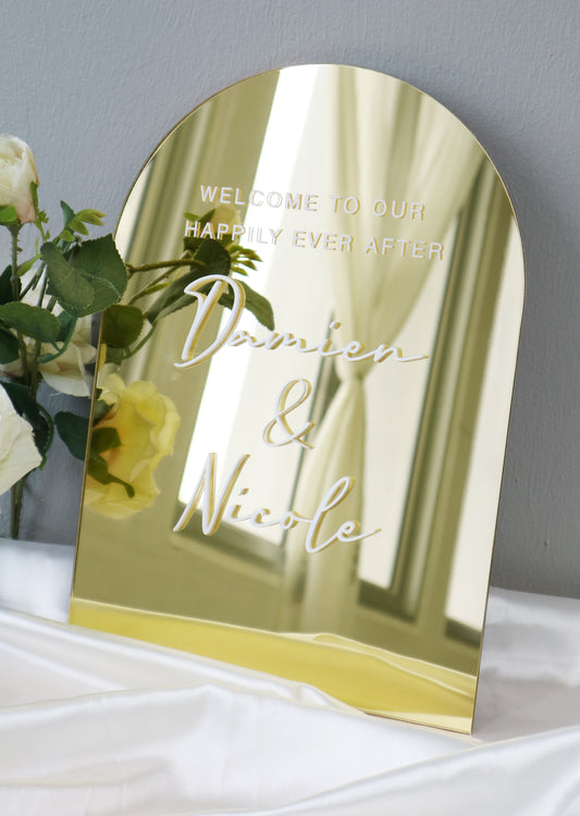 Wedding Welcome Sign – Minimalist