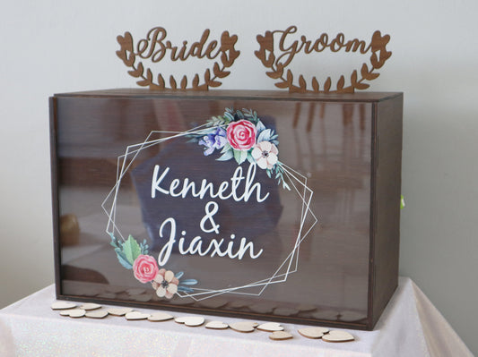 Rental - Double Compartment Wedding Box