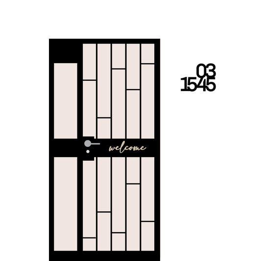 Unit Number Sign - Bold I
