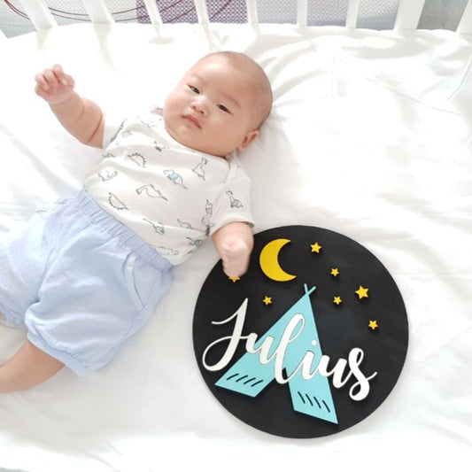 Nursery Sign Decor - Starry Night Room Sign